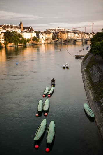 Basel, Rhine River (Switzerland)